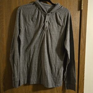 Banana Republic Long Sleeve Hooded T-Shirt